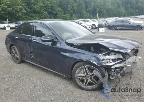 2020 Mercedes-Benz C 43 Amg z USA, uszkodzony, nr VIN WDDWF6EB2LR559271